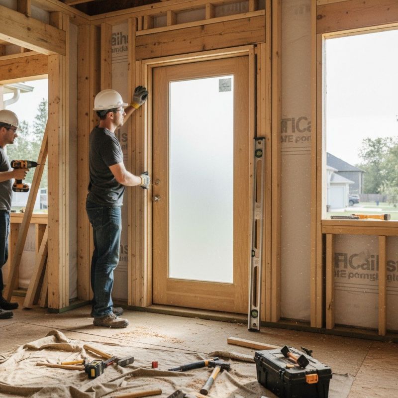 Evacuation Door Installation detail